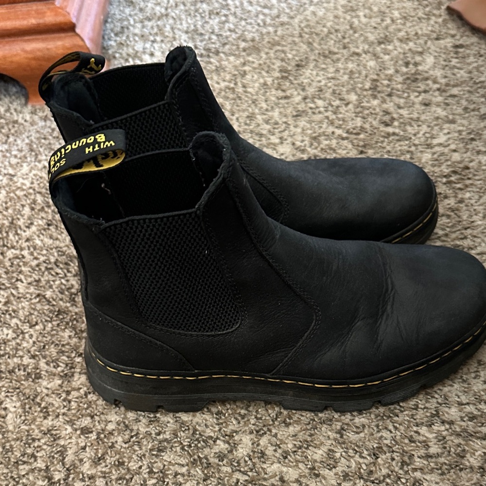 Dr. Martens Black Chelsea Boots for Men or Women